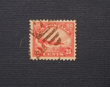 U. S. AIRMAIL STAMP SCOTT C-6 USED - PHILATELIC STAMP