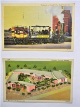 1939-new-york-world's-fair-two-official-postcards-one-with-official-world's-fair-station-postmark