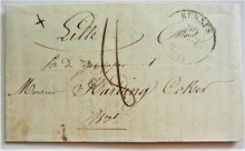 rennes-france-1811-stampless-folded-letter-to-lille