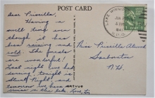 lake-winnepesaukee-new-hampshire-1947-old-mill-postcard-with-lake winnepesaukee-rpo-postmark