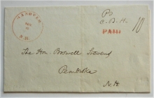 hanover-nh-1830-stampless-folded-letter-chas-haddock-to-boswell-stevens