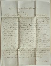 harrisonville-missouri-1853-stampless-folded-letter-re-western-emigration