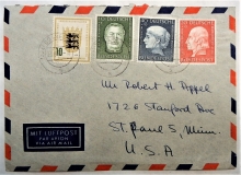 dusseldorf-germany-1954-cover-to-st-paul-minnesota-scott-#730-and-#b339-b341