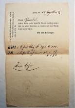 zurich-switzerland-1843-customs-inspection-mark-on-form-for-goods-to-wohlen