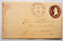 atglen-pennsylvania-1885-postal-history-cover-with-double-circle-postmark-including-postmaster's-name-and-fancy-cancel