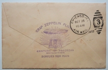 Zeppelin-cover-October-23-Miami-to-Chicago-postal-history-flight-with-C-18-stamp