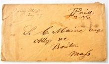 quarryville-connecticut-manuscript-cancel-1850s-stampless-postal-history-cover-to-boston-dpo
