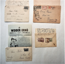 hungary-lot-of-10-1920s-covers-to-the-United-States