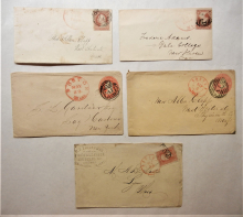 united-states-lot-of-5-early-boston-covers-with-paid-cancels