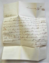 albany-new-york-1835-stampless-folded-letter-to-new-york-city