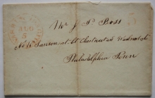 washington-city-dc-1845-stampless-folded-letter-to-philadelphia