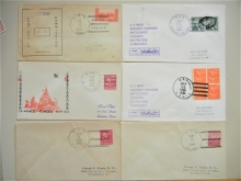 us-navy-six-ship-at-sea-handstamp-cancel-covers-1930s-1950s