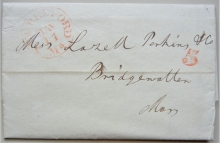 new-bedford-massachusetts-1846-stampless-folded-letter-to-bridgewater