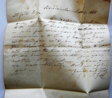 bowdoinham-maine-1848-stampless-folded-letter-gould-durgan
