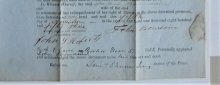 westborough-maine-1853-property-deed-john-bowdoin-to-george-came