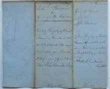 westborough-maine-1853-property-deed-john-bowdoin-to-george-came