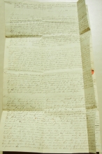 BOSTON MASSACHUSETTS 1830S STAMPLESS FOLDED LETTER TO SAMUEL THOMAS WORCESTER, HOLLIS NEW HAMPSHIRE - POSTAL-HISTORY