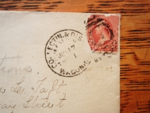 collection-and-distribution-wagon-postmark-taft-postal-history-cover-to-elmira-ny