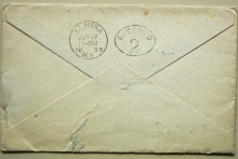 collection-and-distribution-wagon-postmark-taft-postal-history-cover-to-elmira-ny