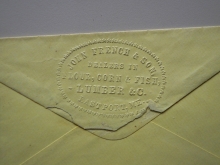 EASTPORT-MAINE-JOHN-FRENCH-PROVISION-CO-1866-POSTAL-HISTORY-COVER-TO-MOUNT-MARIAH-CHAPTER-MASONS-BANGOR-MAINE