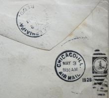 high-point-nc-first-flight-cover-missent-railroad-postmark-postal-history