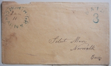 postal+history+stampless North Granby Connecticut