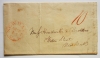 new-haven-connecticut-1840-stampless-folded-letter-to-new-york-city