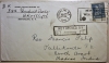 BROOKLYN NEW YORK 1940 MISSIONARY POSTAL HISTORY COVER TO PALLIKONDA INDIA - MORENWEISER TYPE 8 CENSOR MARK