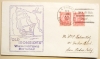 U.S. FRIGATE CONSTITUTION CACHET 1934 SAN DIEGO CALIFORNIA POSTMARK COVER COMMEMORATING WASHINGTON'S BIRTHDAY - MARITIME-POSTAL-HISTORY